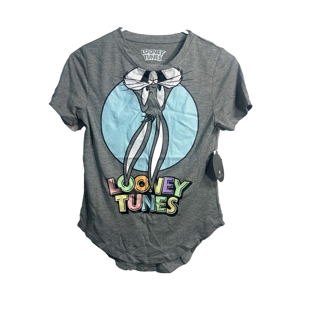 looney‎ tunes short sleeve shirt bugs bunny size XS 1 extra small